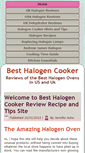Mobile Screenshot of besthalogencooker.com